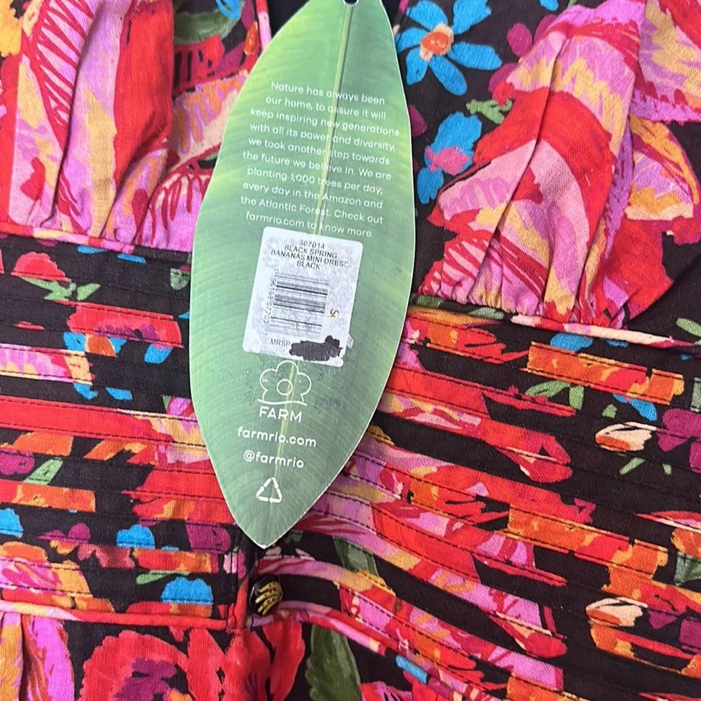 NWT Farm Rio Fruit Dress - Picture 4 of 8